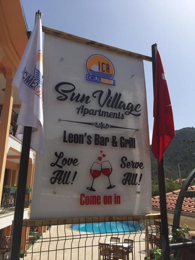 Leons Sun Village Apartments Marmaris Eksteriør billede